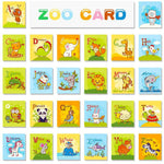 11.11 MEGA SALE! 26 ALPHABET CLOTH CARDS WITH BAG [PLUS 1 FREE] ANY ANIMAL TAIL BOOK