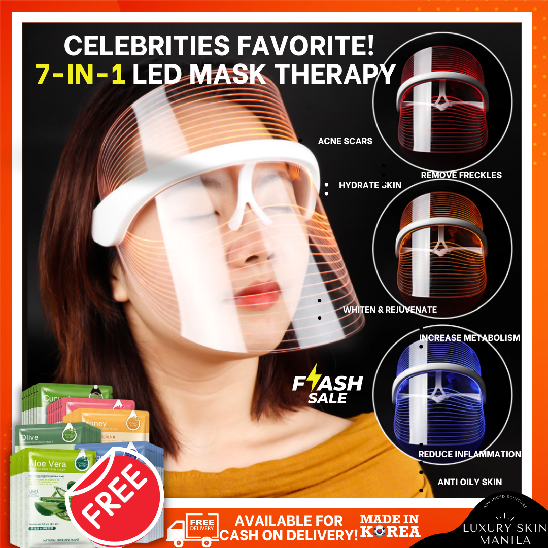 BEST SELLER! POPULAR 7in1 LED Mask Therapy!