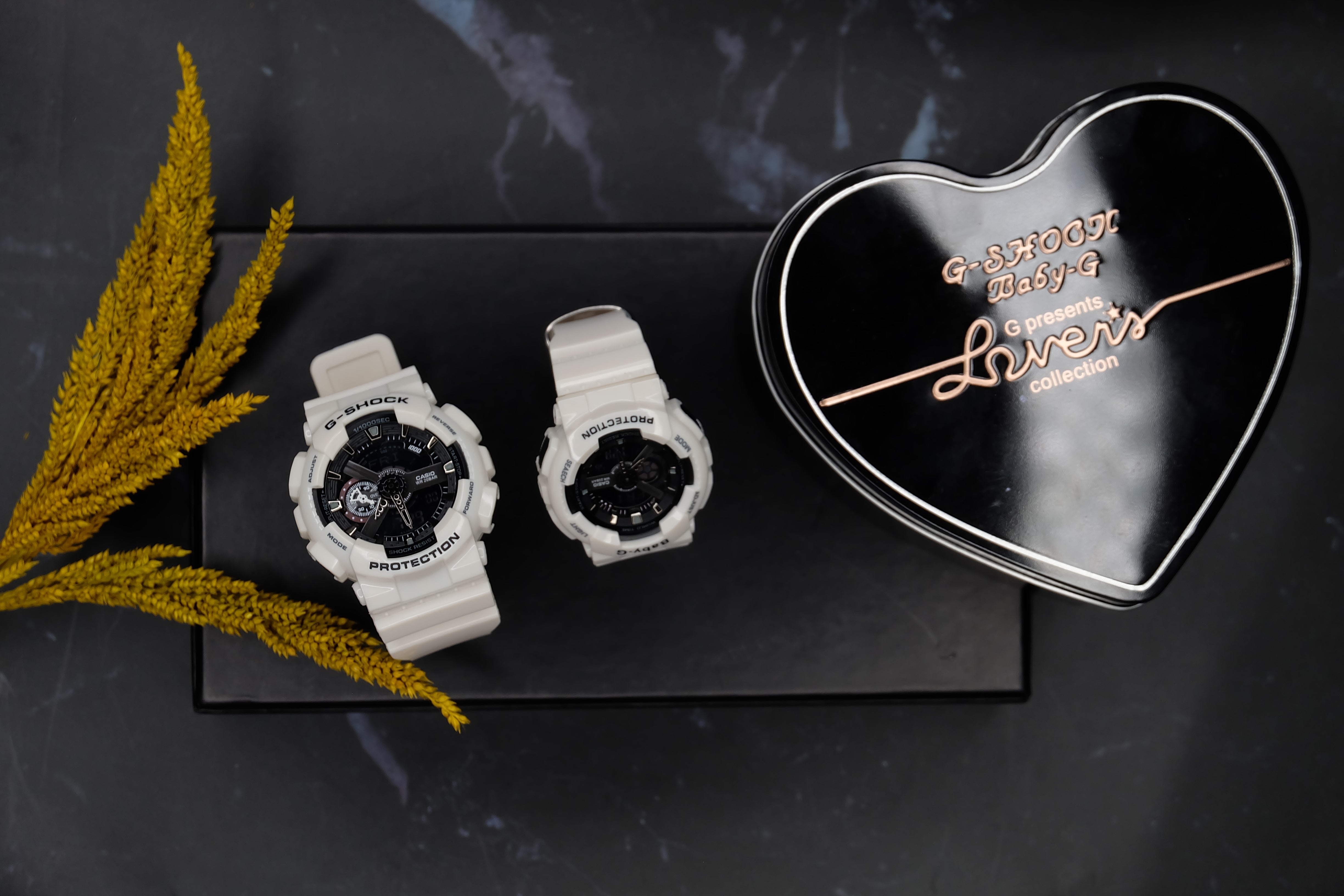 GSHOCK BABY-G CASIO Couple Watch [MALL PULLOUT!] WITH FREE HEART ORGANIZER