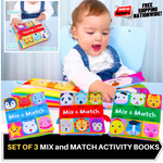 [SET OF 3] MIX AND MATH Educational Activity Book