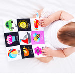 [SET OF 4 PLUS 1 FREE ]  Non-Toxic Popular Baby Cloth Books