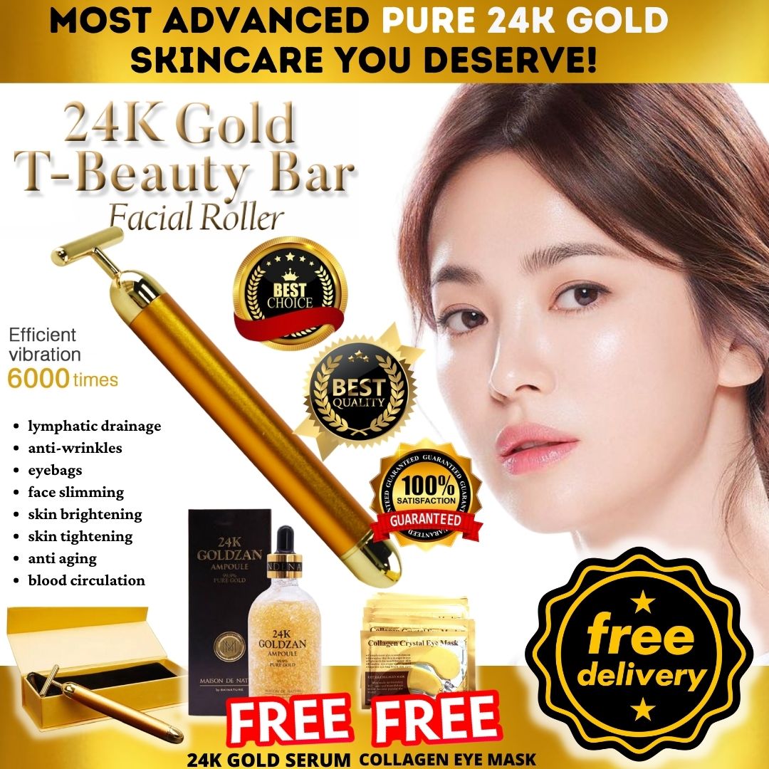 24k Gold Beauty Set