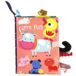 [ANIMAL TAIL BOOKS 4+1 FREE] POPULAR EDUCATIONAL AND ACTIVITY CLOTH BOOKS