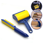 2in1 STICKY BUDDY FOR LIFE- ALL AROUND CLEANER AND PET HAIR REMOVER BRUSH